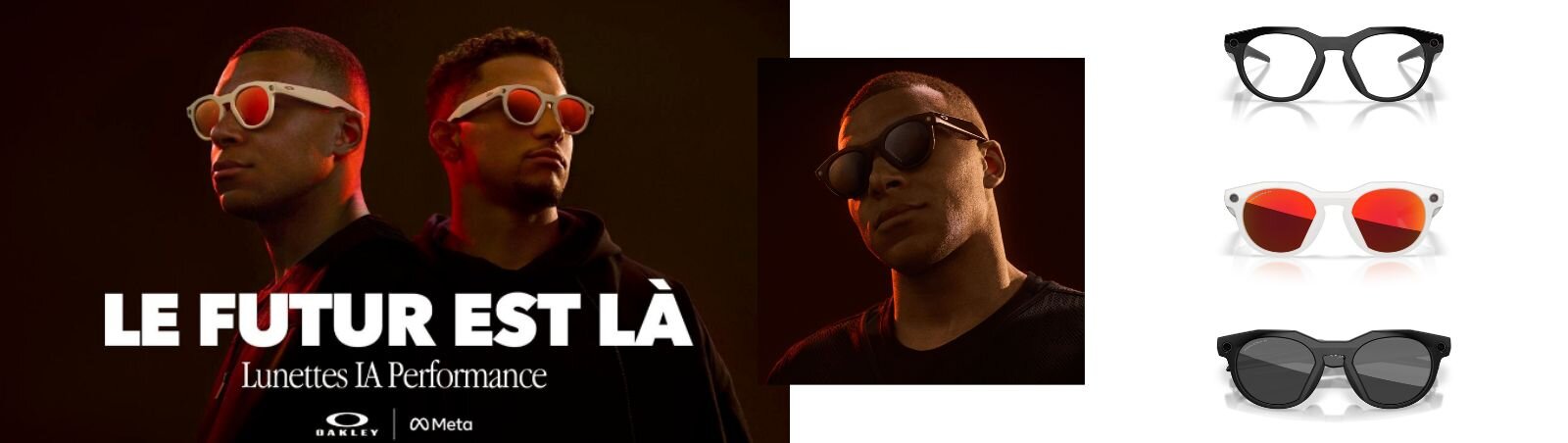 Lunettes connectées Oakley META HSTN disponibles dès mi-septembre sur optique-sergent.com optique sergent