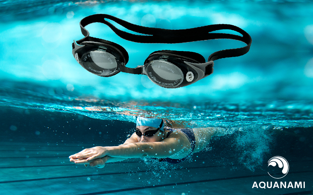 Lunettes de natation correctrices Aquanami