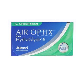 Lentilles de contact Air Optix plus HydraGlyde for astigmatisme boite de 6