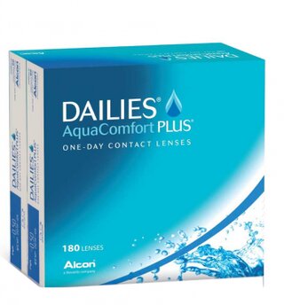 Lentilles de contact DAILIES  AquaComfort+ 180 