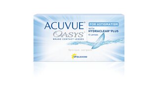 Lentilles de contact ACUVUE OASYS for ASTIGMATISM 12P 