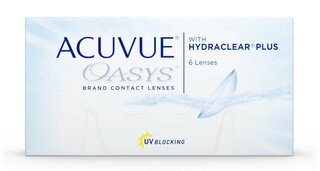 Lentilles de contact ACUVUE OASYS with HYDRACLEAR Plus 6P 