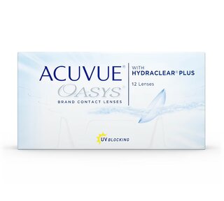 Lentilles de contact ACUVUE OASYS with HYDRACLEAR Plus 12P 