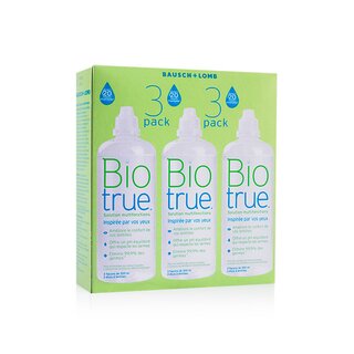 Produits lentilles BIOTRUE 3x300 ml