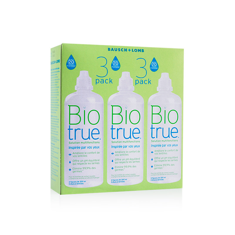 BIOTRUE 3x300 ml