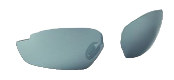 Verres Leisure Gris Miroir Argent