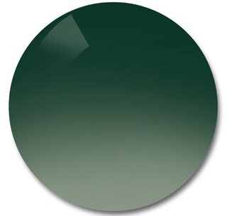 Verres de remplacement Crystal green gradient brown 